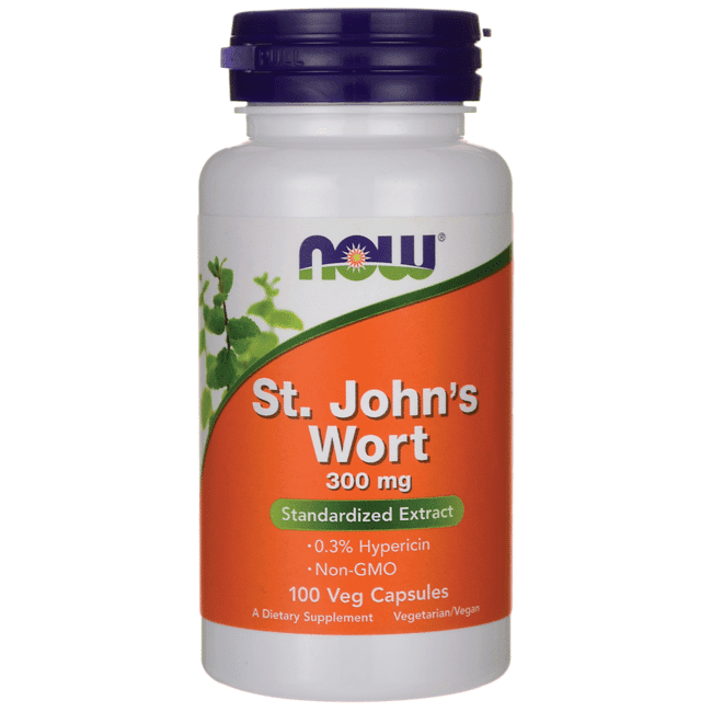 NOW Supplements, St. John's Wort (Hypericum perforatum) 300 mg ...
