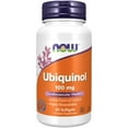 thumbnail image 1 of NOW Supplements, Ubiquinol 100 mg, High Bioavailability (the Active Form of CoQ10), 60 Softgels, 1 of 8