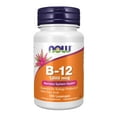thumbnail image 1 of NOW Supplements, Vitamin B-12 1,000 mcg with Folic Acid, Nervous System Health*, 100 Chewable Lozenges, 1 of 9