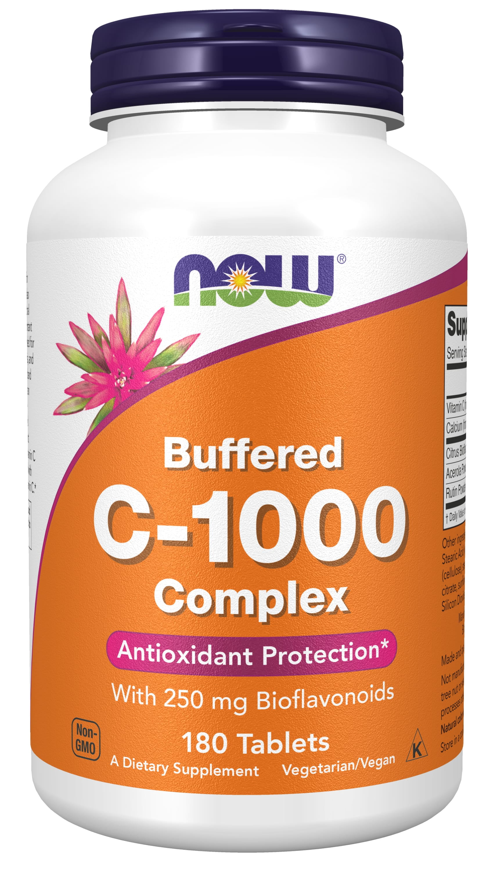 NOW Supplements, Vitamin C1000 Complex with 250 mg of Bioflavonoids