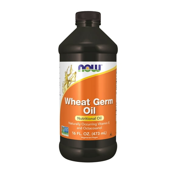 NOW Supplements, Wheat Germ Oil with Essential Fatty Acids (EFAs), Nutritional Oil, 16-Ounce
