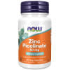 NOW Supplements, Zinc Picolinate 50 mg, Supports Enzyme Functions*, Immune Support*, 60 Veg Capsules - image 1 of 9
