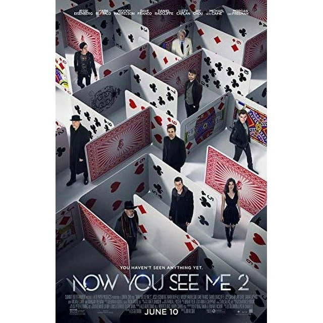 NOW YOU SEE ME 2 Authentic Original Movie Poster - Single-Sided - 27x40