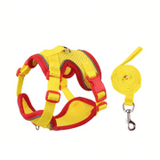 NOYAFA Dog Harness Adjustable Non-Pulling Dog Harness, Yellow, M (14.17" to 16.14" Chest Size)