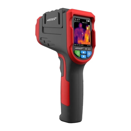 NOYAFA NF-521 Infrared Thermal Camera, -20 to 400°C, 4 Imaging Modes, 7 Color Palettes, 2.4-inch LCD with 16GB Storage