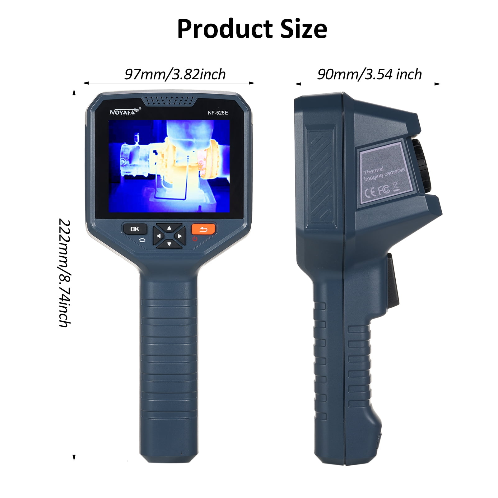 NOYAFA NF526E Infrared Thermal Imager, Handheld IR Thermal Imager with