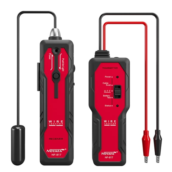 NOYAFA NF-817 Underground Wire Tracker Cable Break Locator, 500m/1640ft