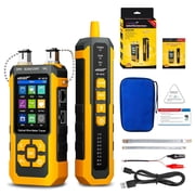 NOYAFA NF-8518 Network Cable Tester, RJ45 CAT5 CAT6, Optical Power Meter, Visual Fault Locator, PoE and Cable Length Testing