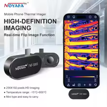 NOYAFA Thermal Camera NF-586S Upgraded Smartphones Imager 256 X192 IR Resolution for Home Use Building Factory Places