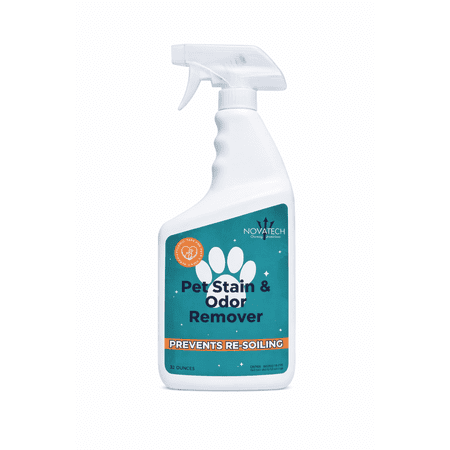 NOYATECH Pet Stain & Odor Remover – Enzyme-Activated Cleaner for Dog & Cat Urine, 32 oz | Safe for Carpets, Floors & Furniture | Non-Toxic & Pet-Friendly