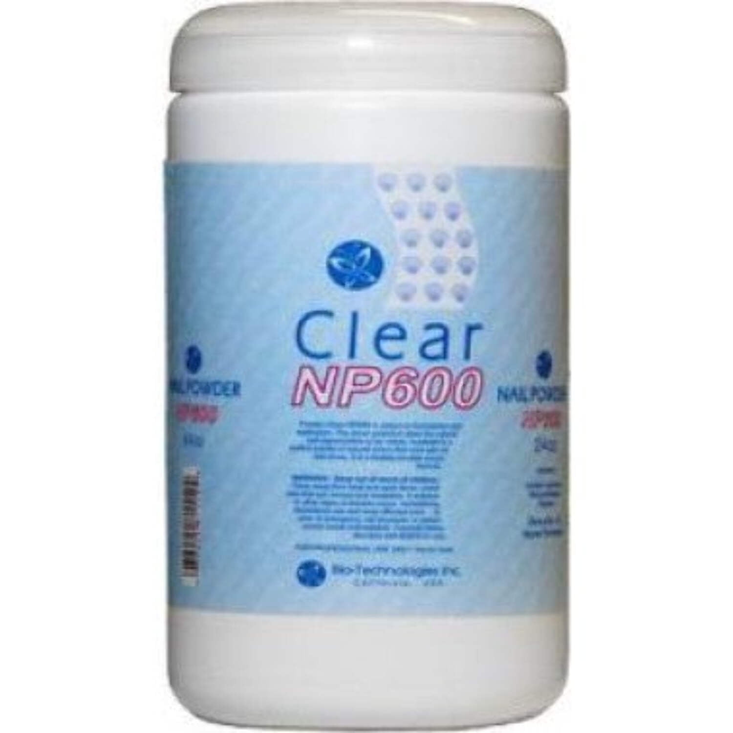 NP 600 Acrylic Nail Powder Clear 1.5 lbs