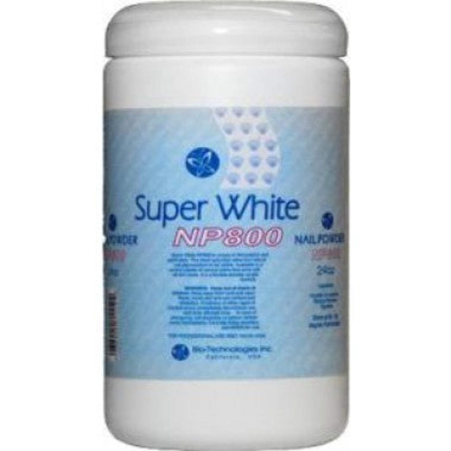 NP 800 Acrylic Nail Powder Super White 1.5 lbs
