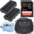 thumbnail image 1 of NP-F330 NP-F550 NP-F570 BC-VM50 Accessory EXT BATT Bundle for Blackmagic Sony, 1 of 2
