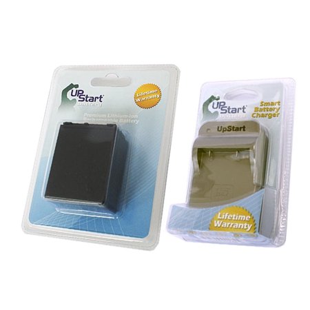 NP-FV100 Battery and Charger Replacement (3900mah, 7.2V Li-ion) for Sony Camcorder - Compatible with Sony DCR-SX85, Sony DCRSX85S, Sony DCR-SX44, Sony DCR-SX45, Sony DCR-SX45ER, Sony HDR-CX220
