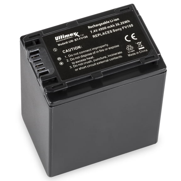 NP-FV100 Battery For Sony DCR-SX63 DCR-SX65 DCR-SX83 DCR-SX85 Handycam Camcorder