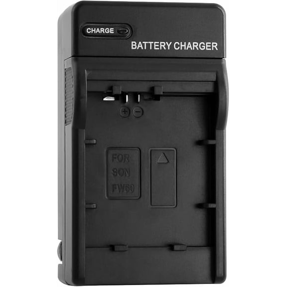Asobilor NP-FW50 Battery Charger for Alpha A6000, A6400, A6100, A6300, A6500, A5100, A7, A7 II, A7R, A7R II, A7R2, A7S, A7S II, A7S2, A5000, A55, RX10, NEX-3, 5, 7 Series Camera Portable Design
