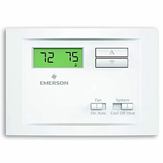 White‑Rodgers Non-Programmable Thermostat, Single-Stage Heat/Cool (1H/1C)