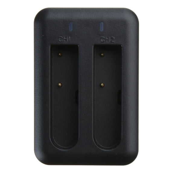 NP40 Two-Slot Lithium Battery Charger for CDR10 Battery 5V 2A 10W Micro USB