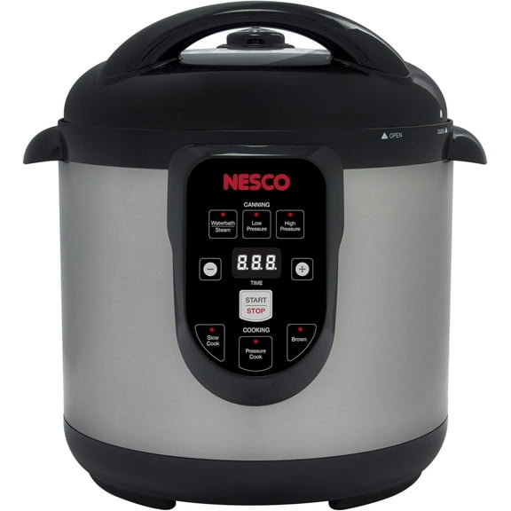 NPC-9 Smart Electric Pressure Cooker and Canner, Stainless Steel, 9.5 Qt
