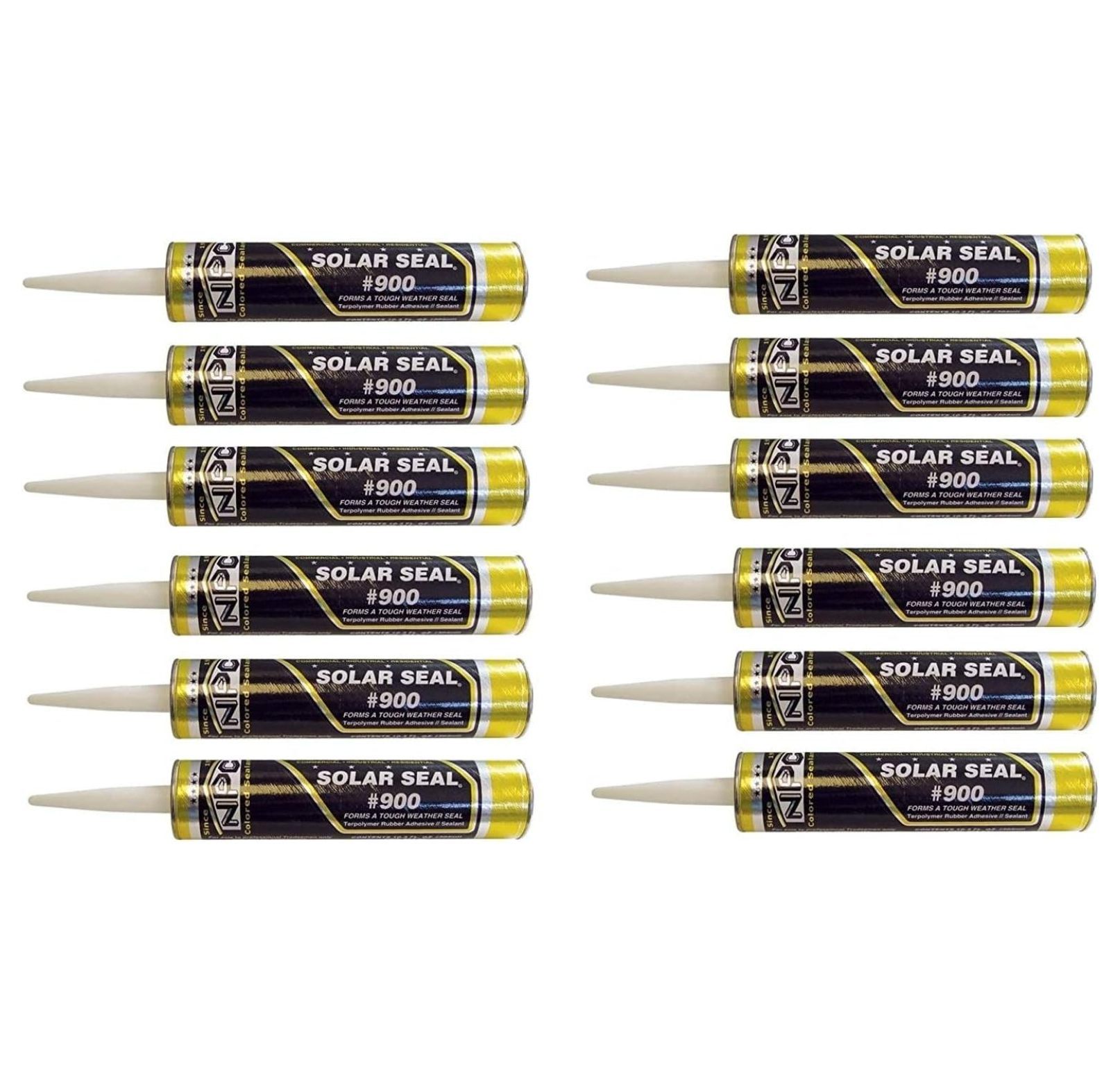 NPC 900 Solar Seal 12 Pack Metal Roofing Flashing/Panels, Vinyl and Fiber Cement Siding