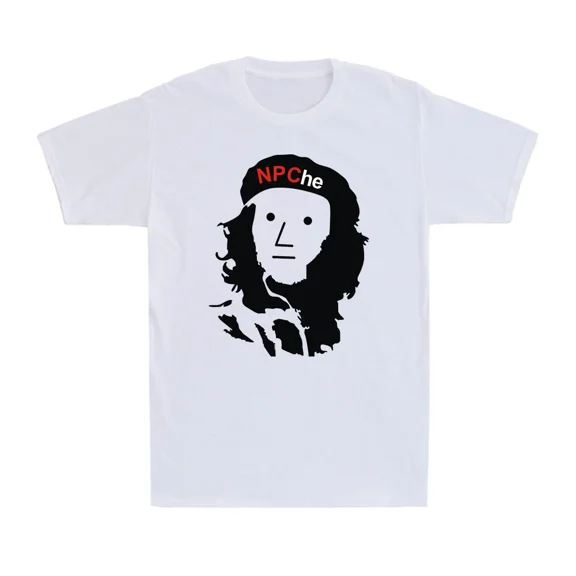 NPC Wojak Shirt NPC Che Guevara Funny MAGA Non Player Meme Men's T-Shirt T-shirt