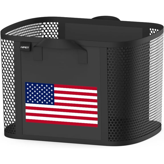 NPET 27L Laundry Basket Collapsible Laundry Hamper with PEVA Waterproof Material Clothes Bag Storage Basket Bin for Laundry,Bedroom and Domitory