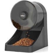 NPET Cat Feeder Automatic Wheel Shaped 3L Pet Feeder Programmable Food Dispenser For Cats, Puppy
