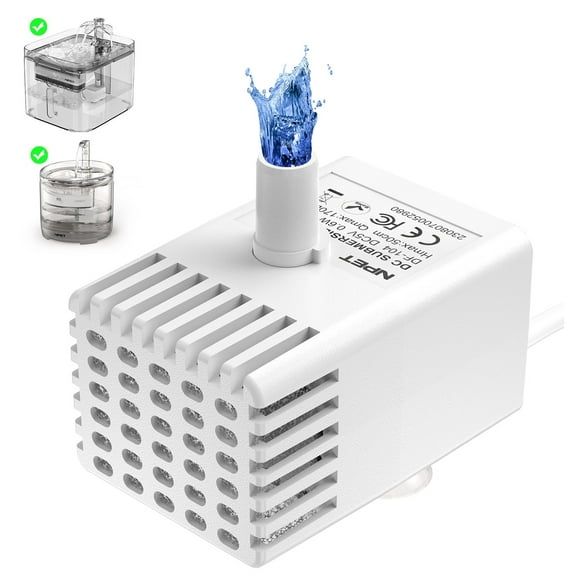 NPET Replacement Pump Compatible with Model WF020/WF050 Cat Water Fountain