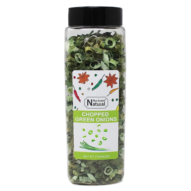 NPG Freeze Dried Chopped Green Onions 2 Ounces, All Natural Non GMO ...