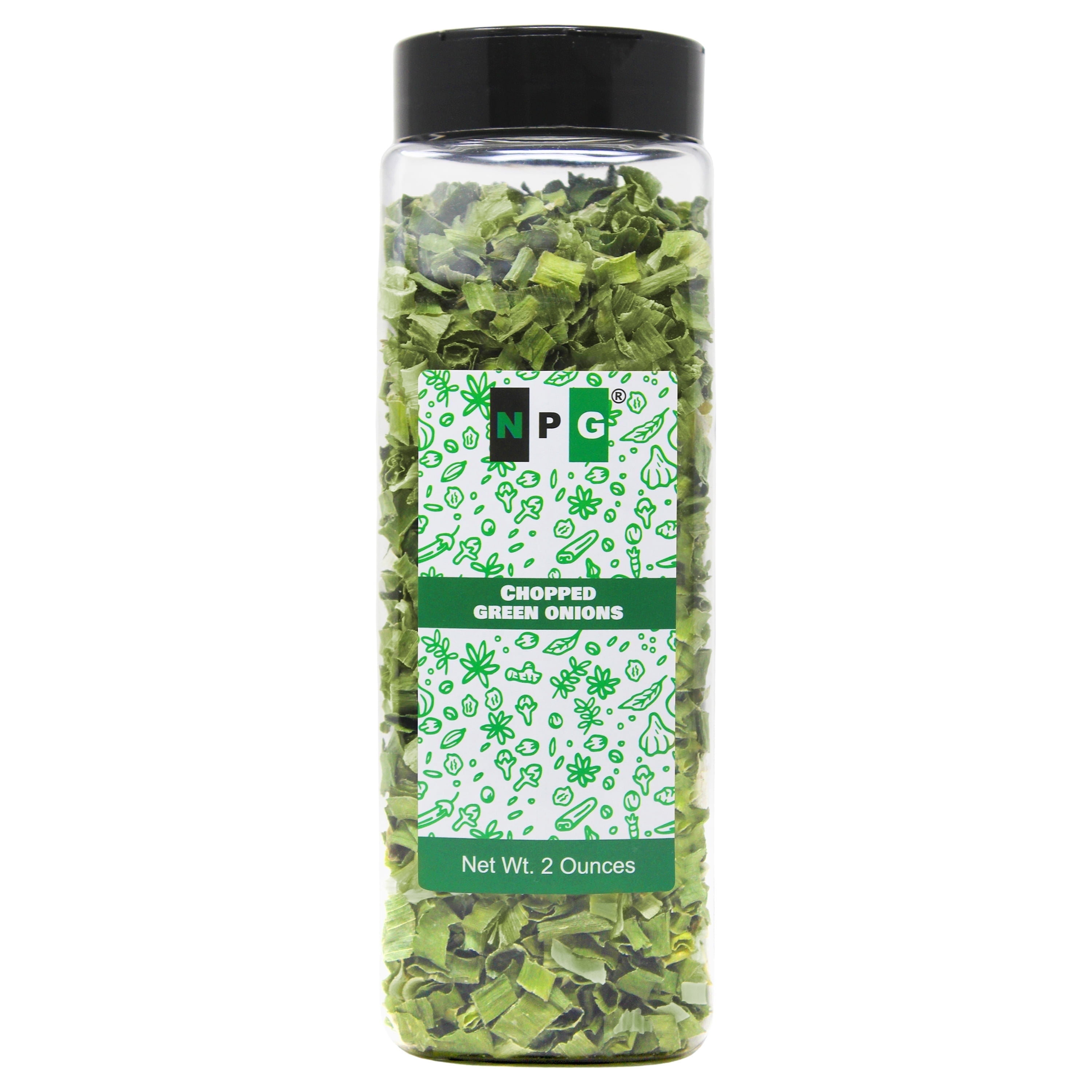 NPG Natural Freeze Dried Dehydrated Green Onions, 2 Oz, Vegan, Gluten ...