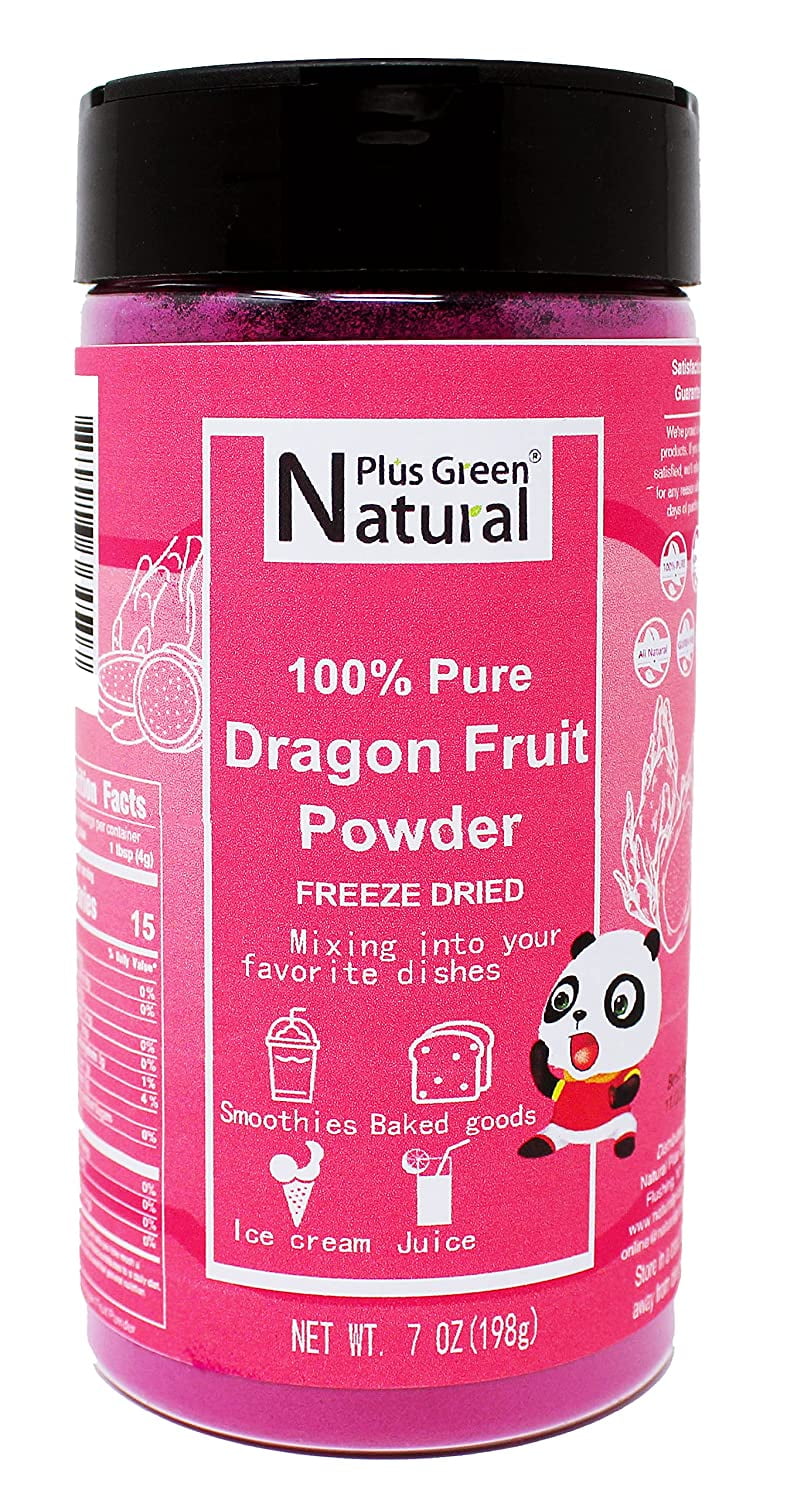 NPG Freeze Dried Red Dragon Fruit Juice Powder 7 Ounces, Dehydrated