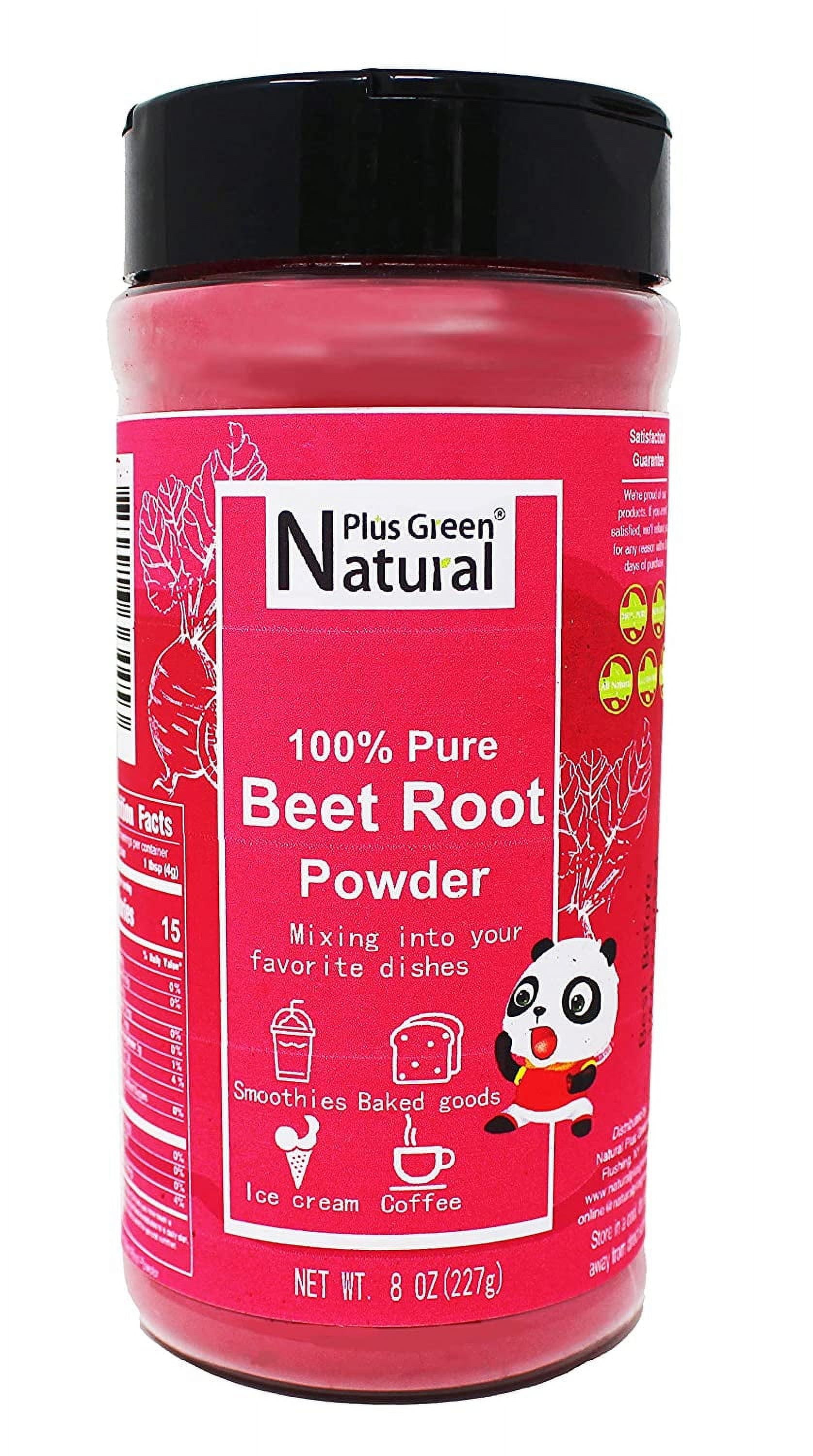 NPG Premium Beet Root Juice Powder 8 Ounces, 100 Pure Raw Red Beetroot