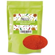 NPG Premium Sichuan Chili Powder 16 Ounces, Medium Hot, Fine Ground Seedless Szechuan Red Chili Pepper Powder Bulk, Seasoning for Making Kimchi, Chili Oil, Stir-fry, Pizza, and Salads
