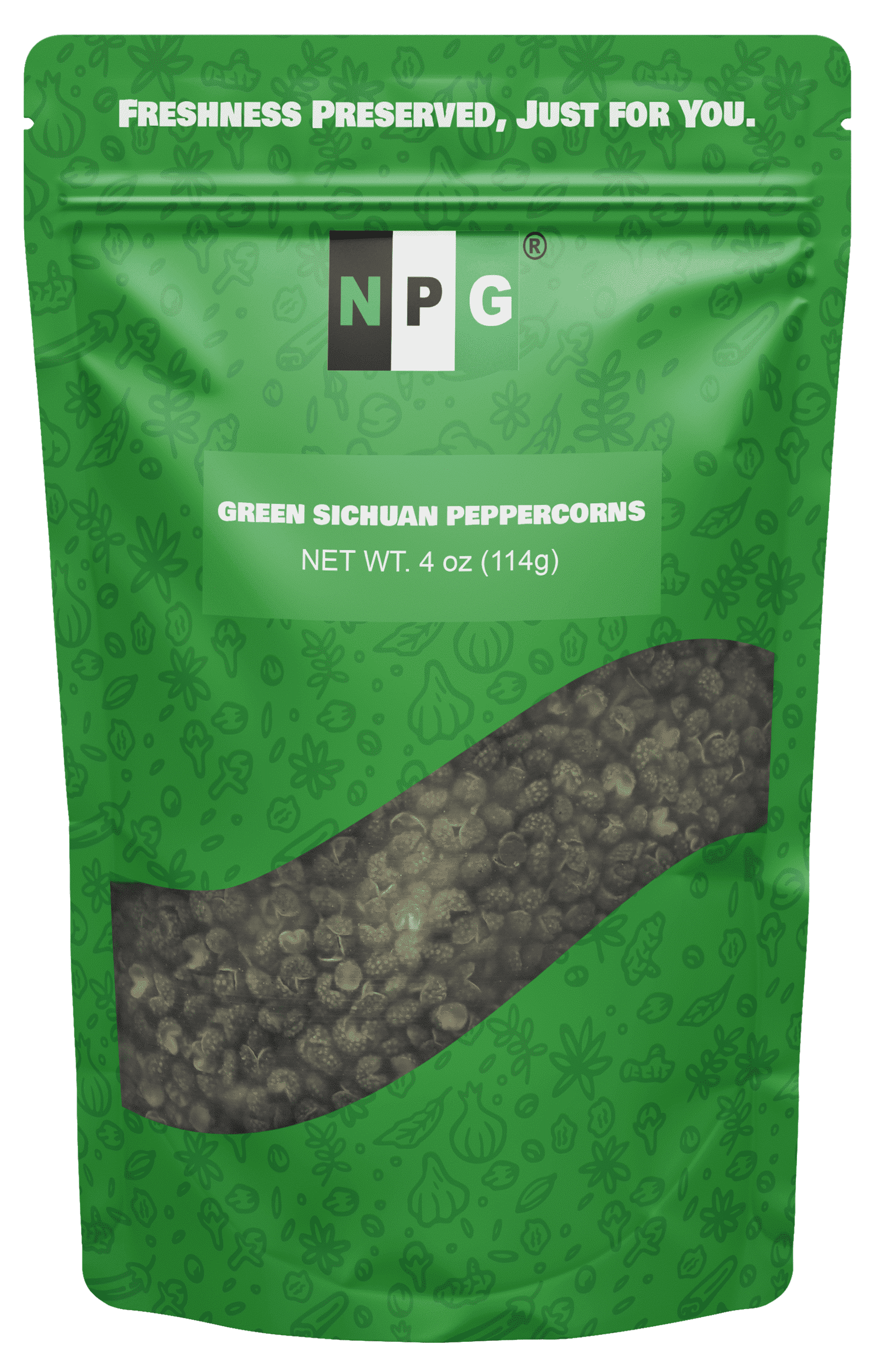 NPG Premium Sichuan Green Peppercorns Whole 4 Ounces, Mouth