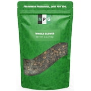 NPG Premium Whole Cloves Buds 4 Ounces, Strong Aroma and Flavor Cloves for Tea, Potpourri, Baking, Pomander balls, Meats, and Pumpkin Spices, Gluten Free Non GMO
