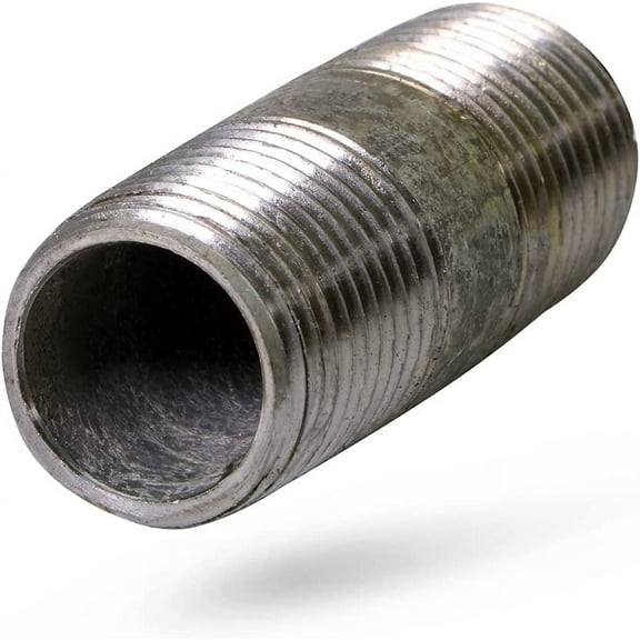NPGL3420 Pipe, 3/4" x 2", Galvanized