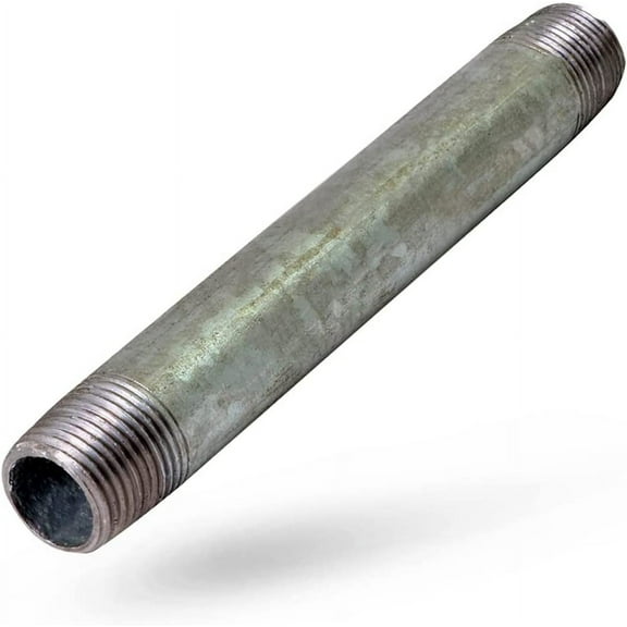 NPGL3480 Pipe, 3/4" x 8", Galvanized