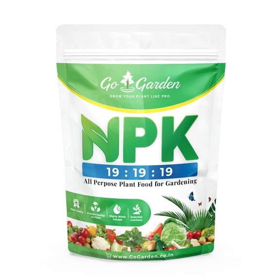 NPK 19 19 19 Plant Food Powder for Garden and Indoor Plants 400 Gm