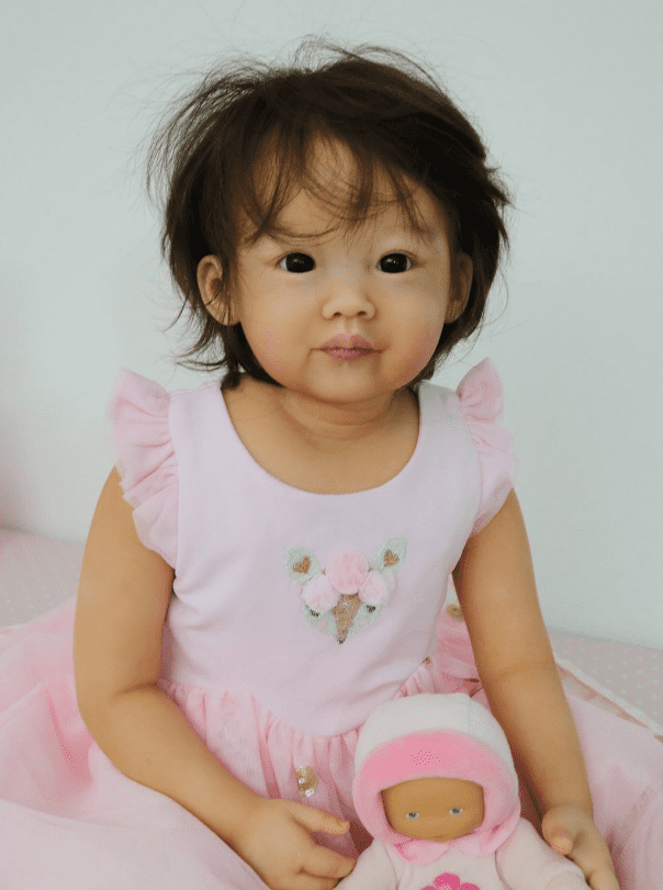 【リボーンドール】 Leonie NPK 32Inch Huge Baby Toddler Reborn Leonie Princess Girl