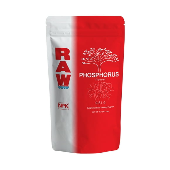 NPK Industries RAW Phosphorus Flower Nutrient Fertilizer Supplement, 2 Lbs