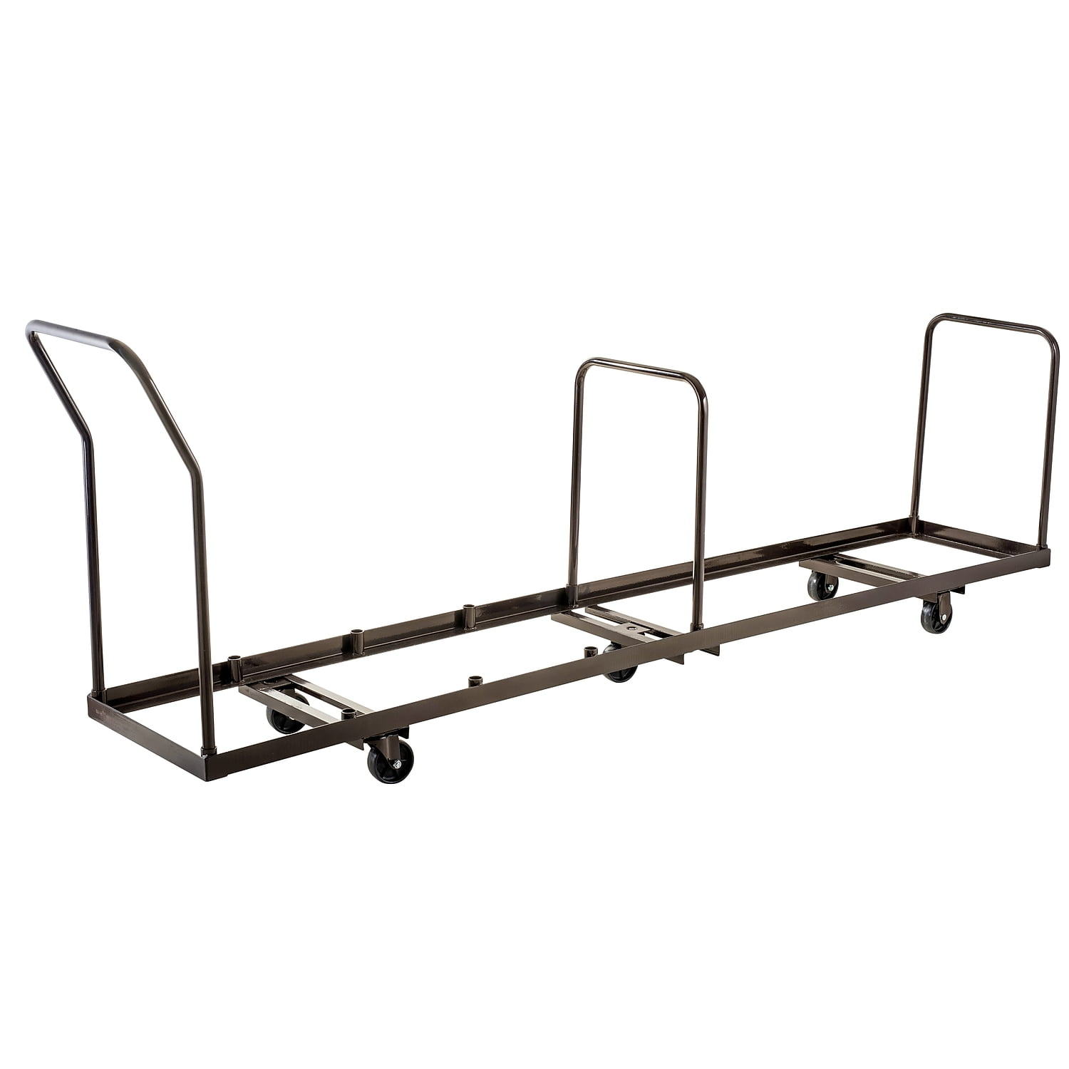 Heavy-Duty Steel Folding Flat Dolly with 5 Wheels