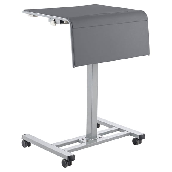 NPS Sit-Stand Student Desk Pro Gray Adjustable Height 28.5"-41.75"