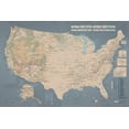 thumbnail image 1 of NPS x USFS x BLM x FWS Interagency Map 24x36 Poster: National Park System, National Forest System, National Wildlife Refuge System, BLM National Conservation Lands, 1 of 4