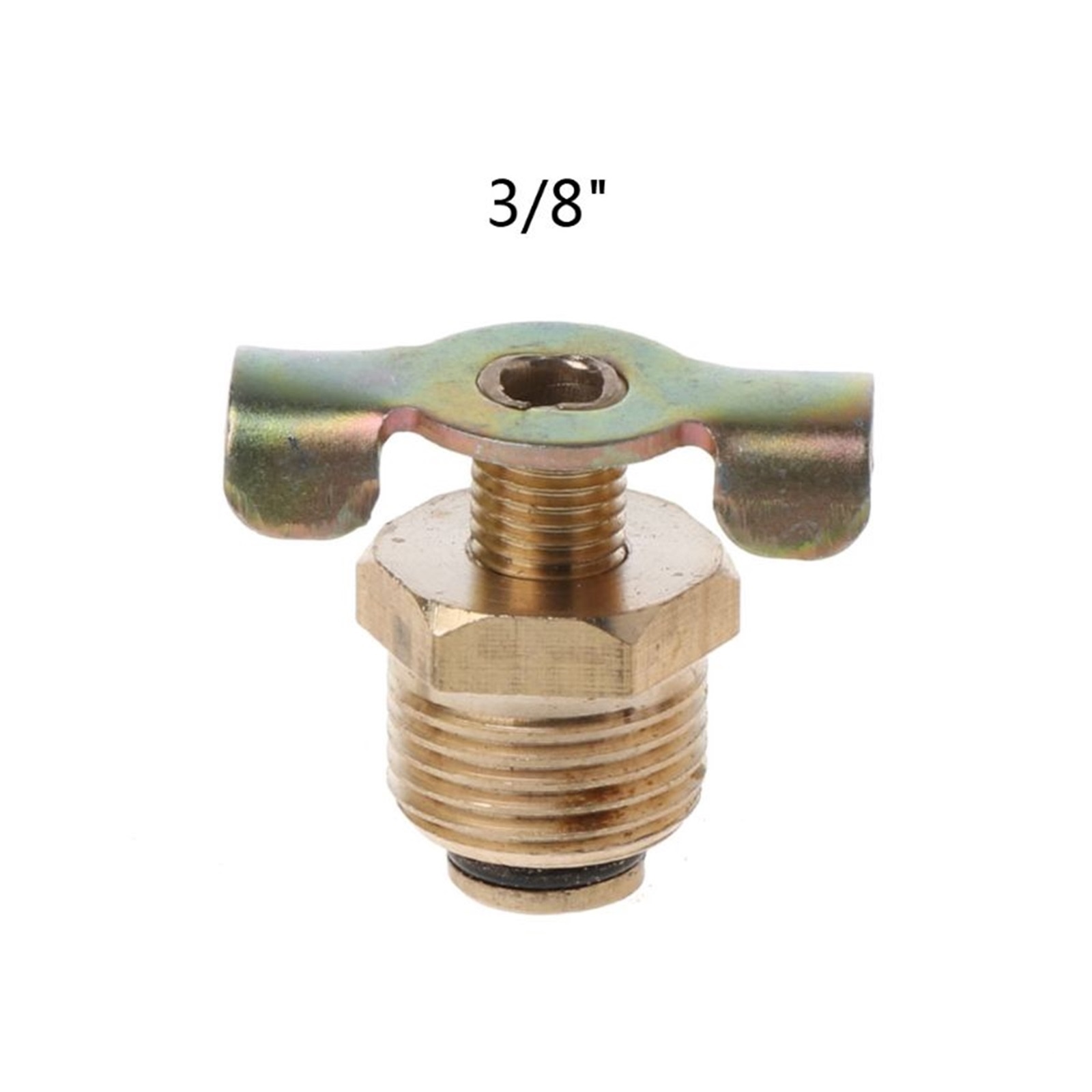 NPT 1/4" 3/8" 1/2''Solid Brass Drain Valve Compressor Air Tank Port