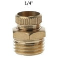 thumbnail image 1 of NPT 1/4" 3/8" 1/2'' Solid Brass Drain for Compressor Air for Tank Port Fittings Water Drain for Replacement, 1 of 9