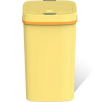 NPT-16-1 Automatic Touchless Motion Sensor Diaper Disposal Trash Can with lid, 4.2 gallon/16 L, Pink, Plastic