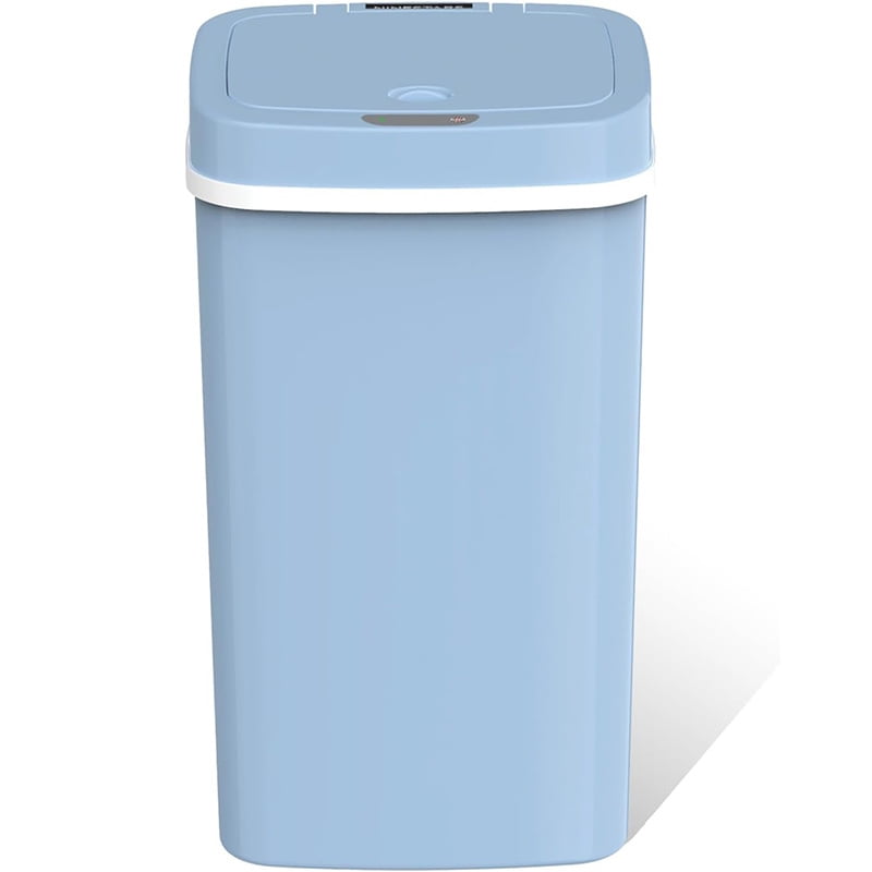 NPT-16-1 Automatic Touchless Motion Sensor Diaper Disposal Trash Can with lid, 4.2 gallon/16 L, Pink, Plastic