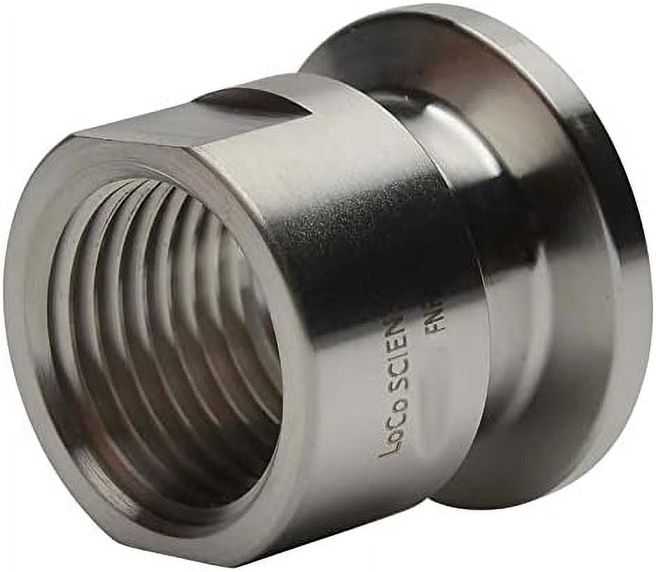 NPT Adapter For Vacuum Pipe Fittings, Stainless Steel 3/8", Female