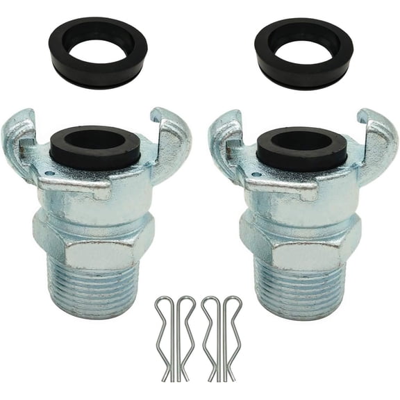 NPT Iron Air Hose FittingUniversal CouplingChicago Fitting (1", NPT Male)