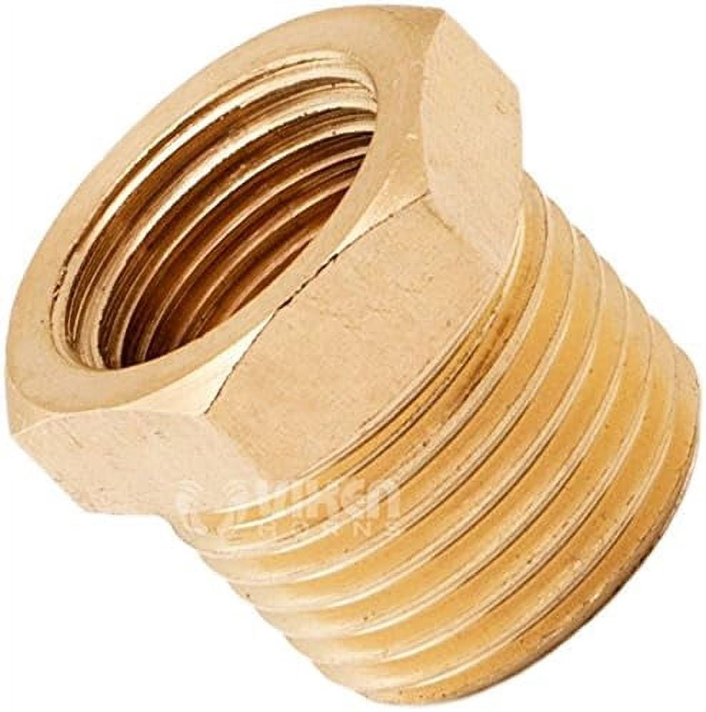 ½NPT MALE TO 3/8NPT FEMALE BRASS THREAD REDUCER FITTING F/ HORN/TANK VXA1238 ½NPT MALE TO 3/8NPT FEMALE BRASS THREAD REDUCER FITTING F/ HORN/TANK VXA1238